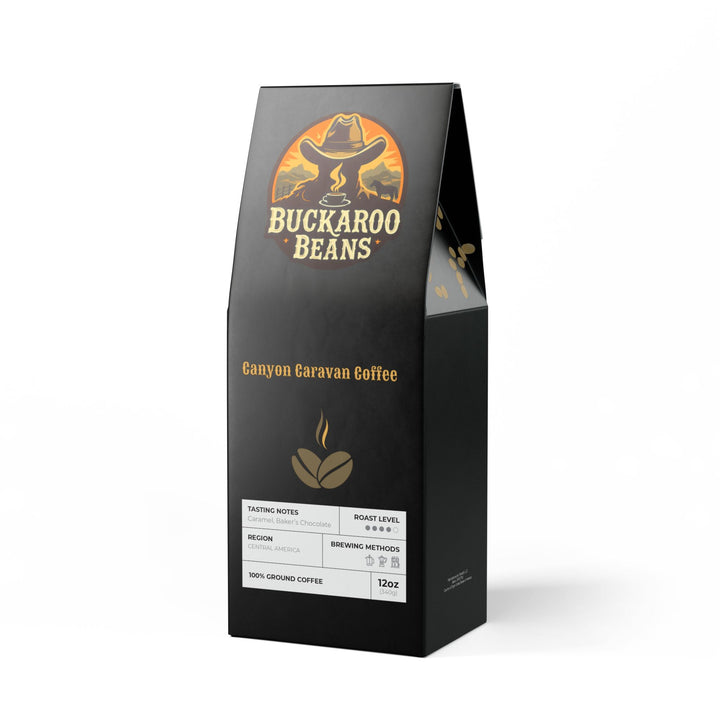 Canyon Caravan Coffee - Rich Medium-Dark Roast with Nutty Cocoa Notes (Medium-Dark Roast)